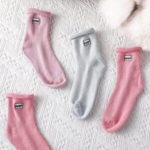 𝅺3 Pairs Wool Soft Socks Warm Slouch Winter Fall Womens Pack Thick Cozy Knit NWT